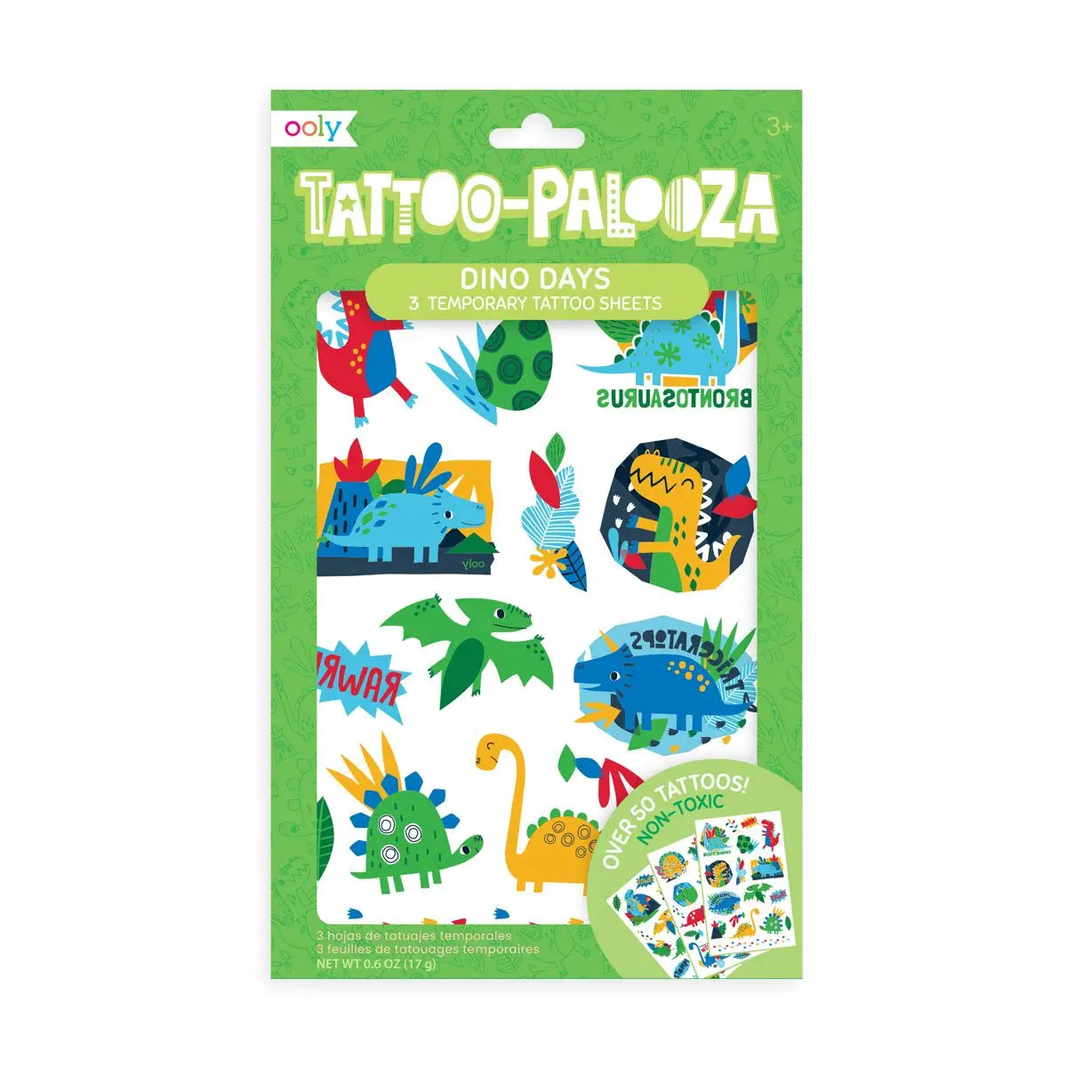 Ooly Tattoo-Palooza: Dino Days