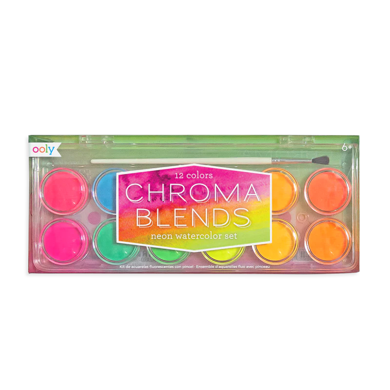 Ooly Chroma Blends Neon Watercolor Paint