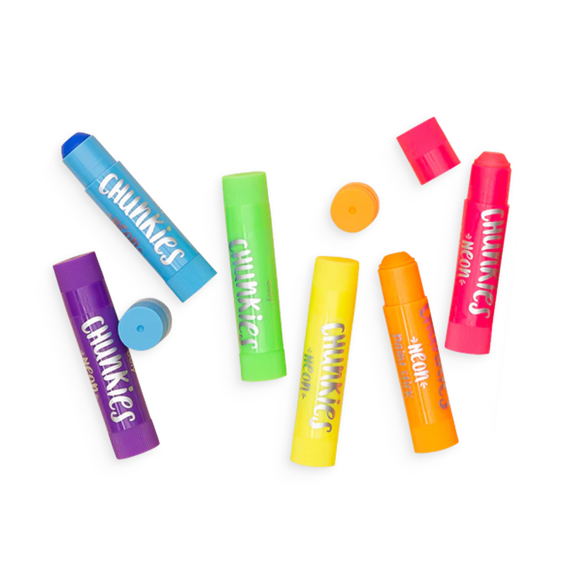 Ooly-Chunkies Neon Paint 6-Pack