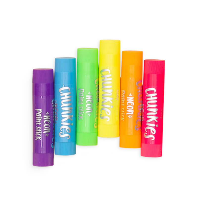 Ooly-Chunkies Neon Paint 6-Pack