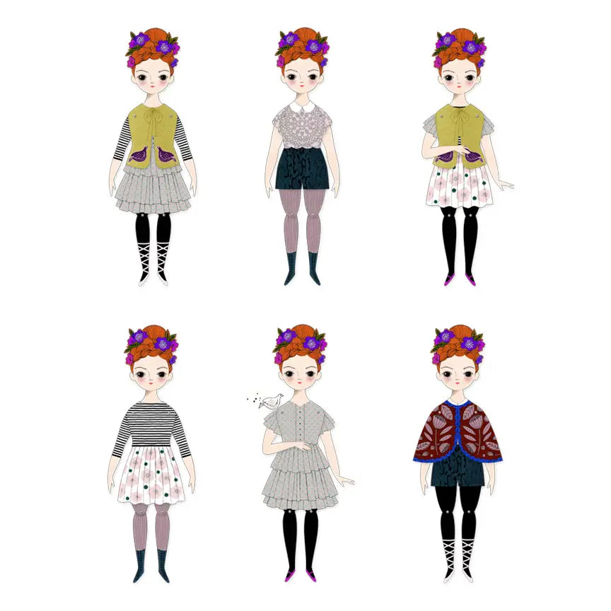 Of Unusual Kind-Florence Paper Doll Kit