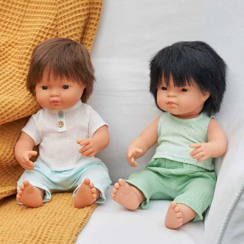 Miniland Asian Boy Doll