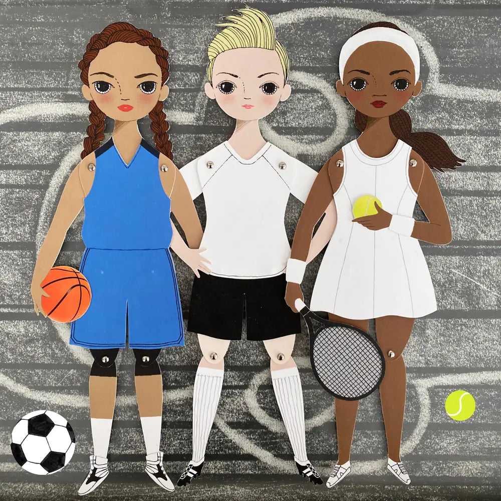 Of Unusual Kind-Zoe Paper Doll