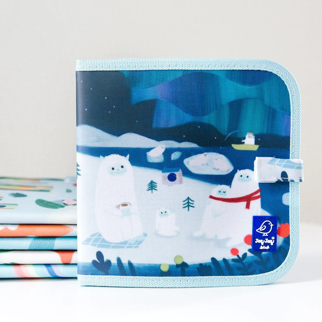 Jaq Jaq Bird Timeless Wonder Doodle It & Go Erasable Book- Yetis