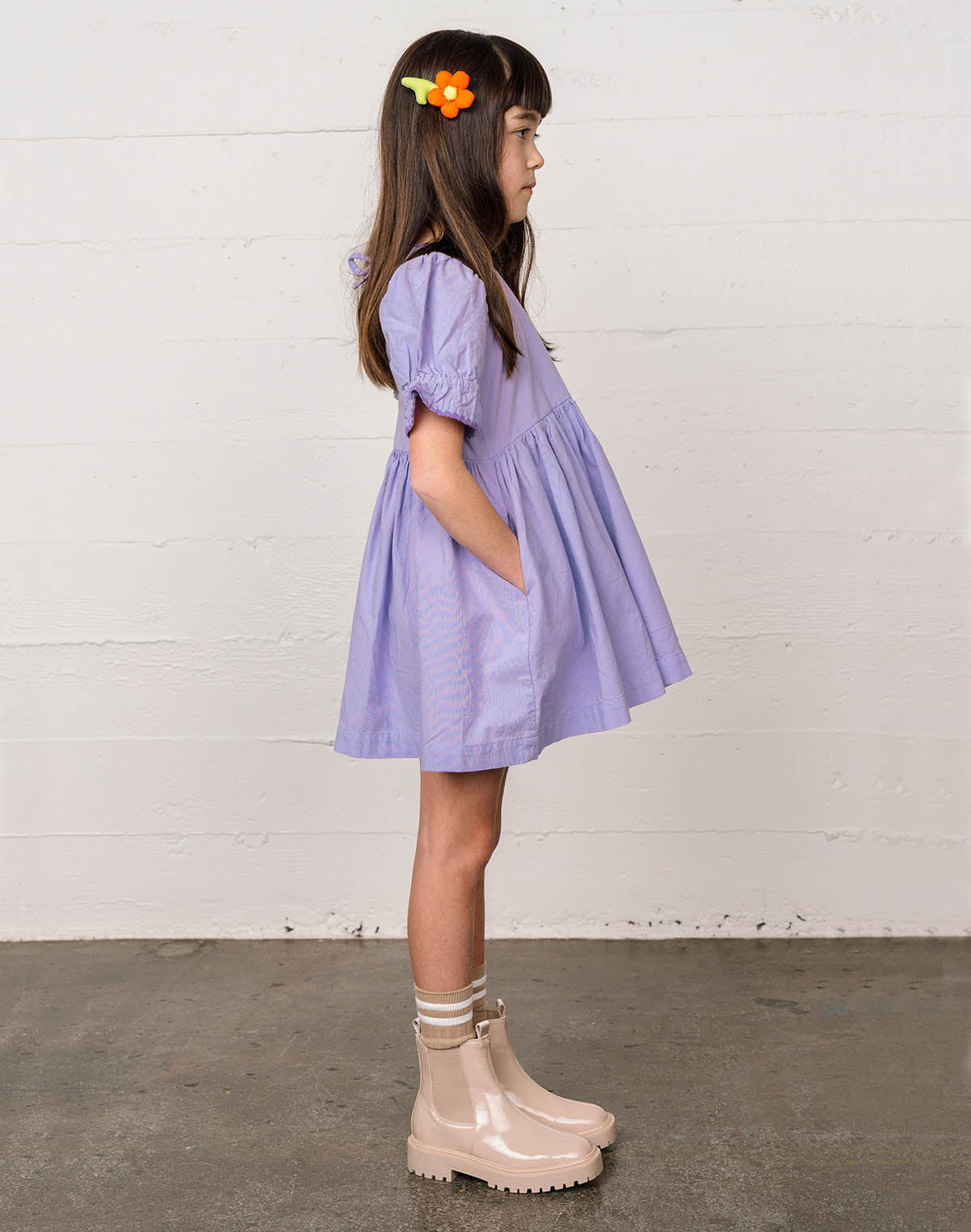 Noble Franny Dress in Lavender
