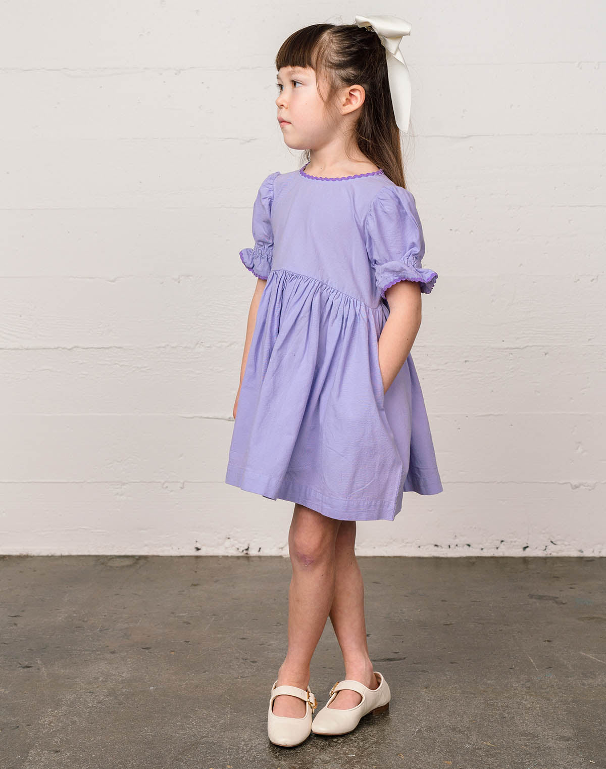 Noble Franny Dress in Lavender