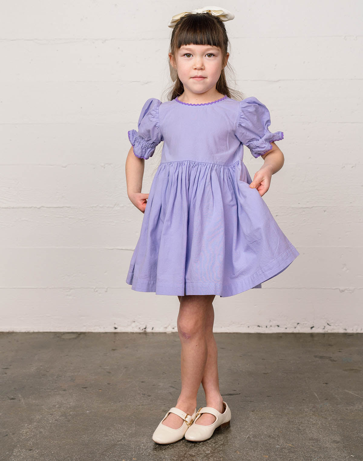 Noble Franny Dress in Lavender