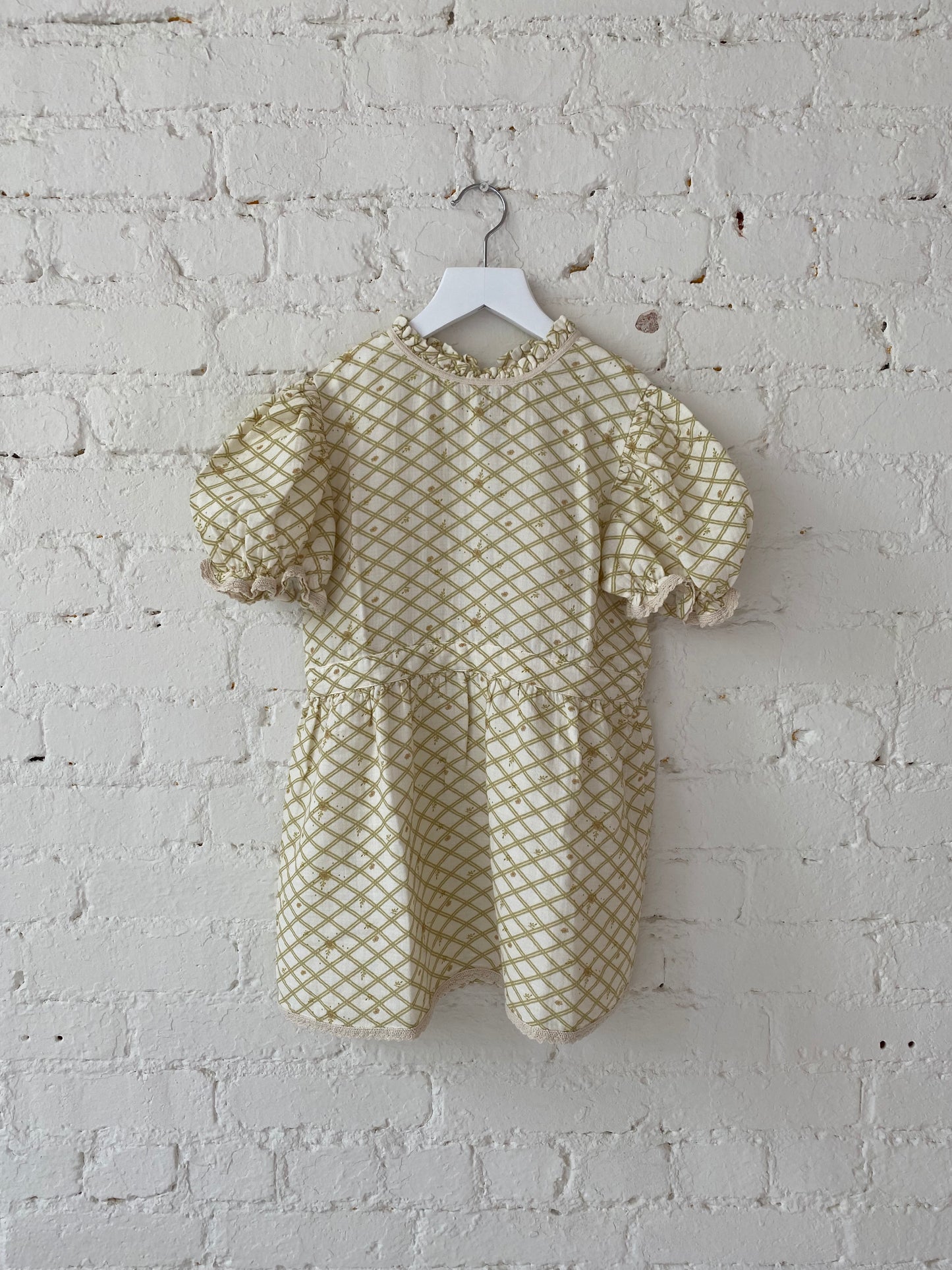 Liilu Organics Bonita Dress in Floral Check
