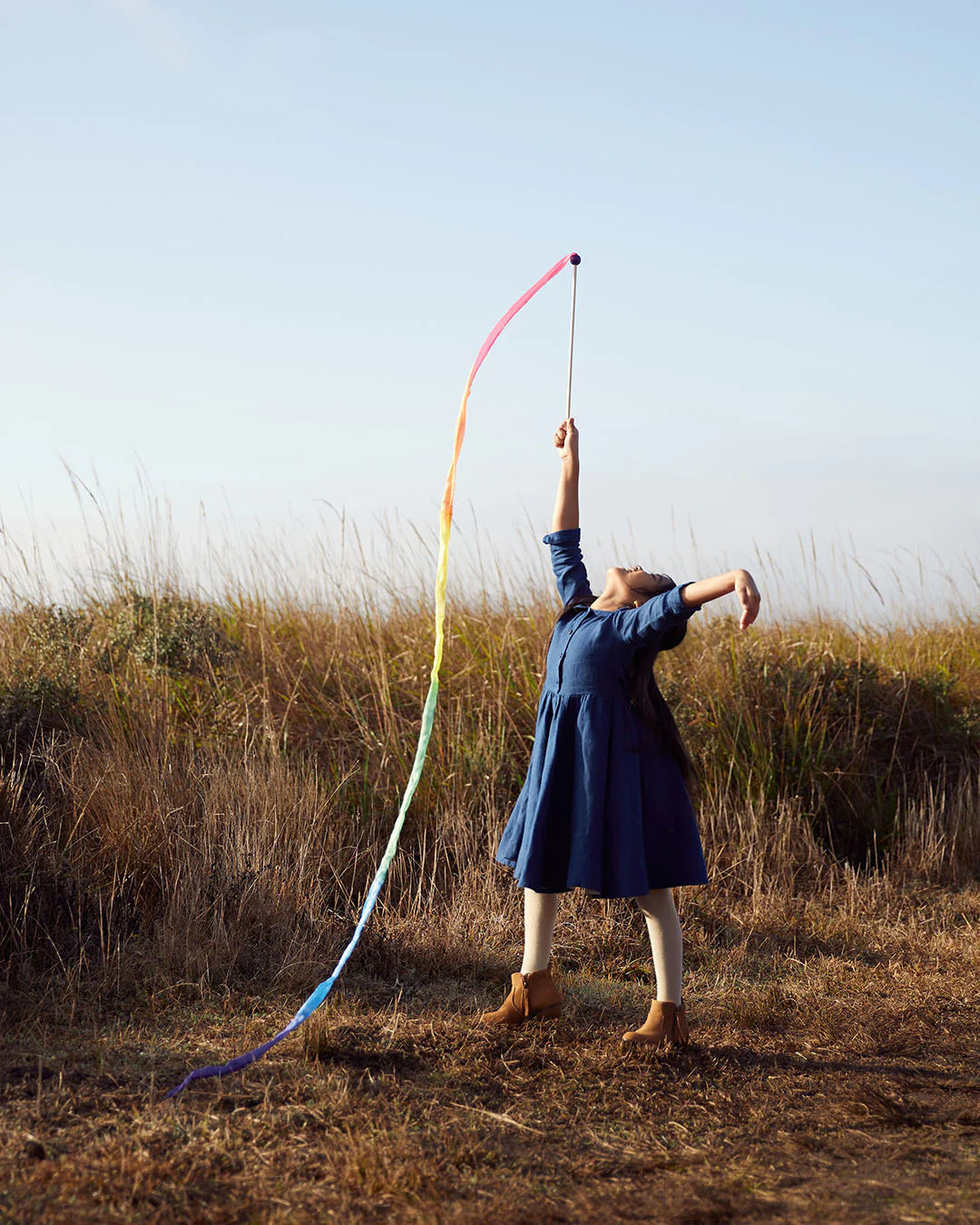 Sarah's Silks-Streamer Rainbow