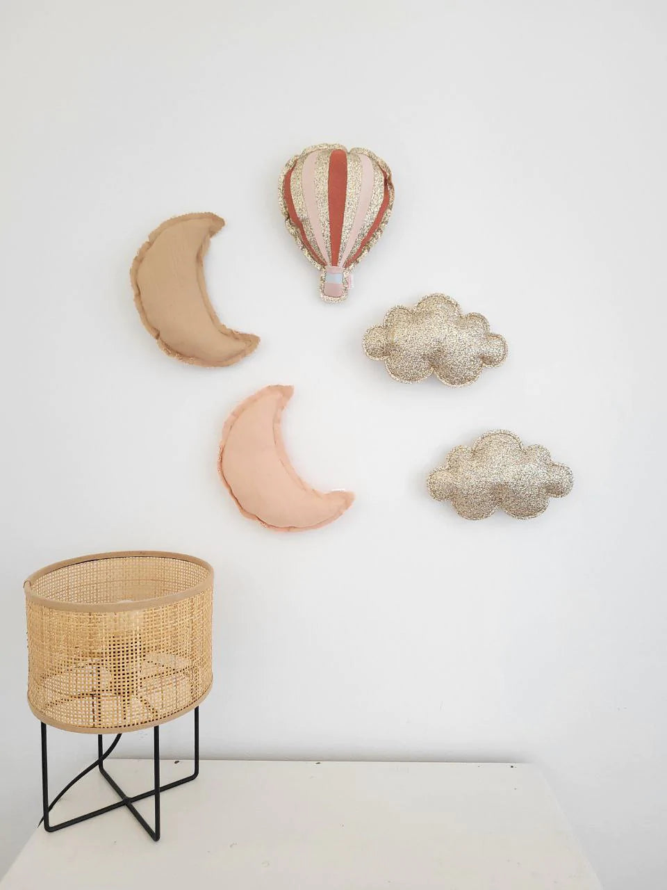 Luciole et Petit Pois Hanging Silver Cloud