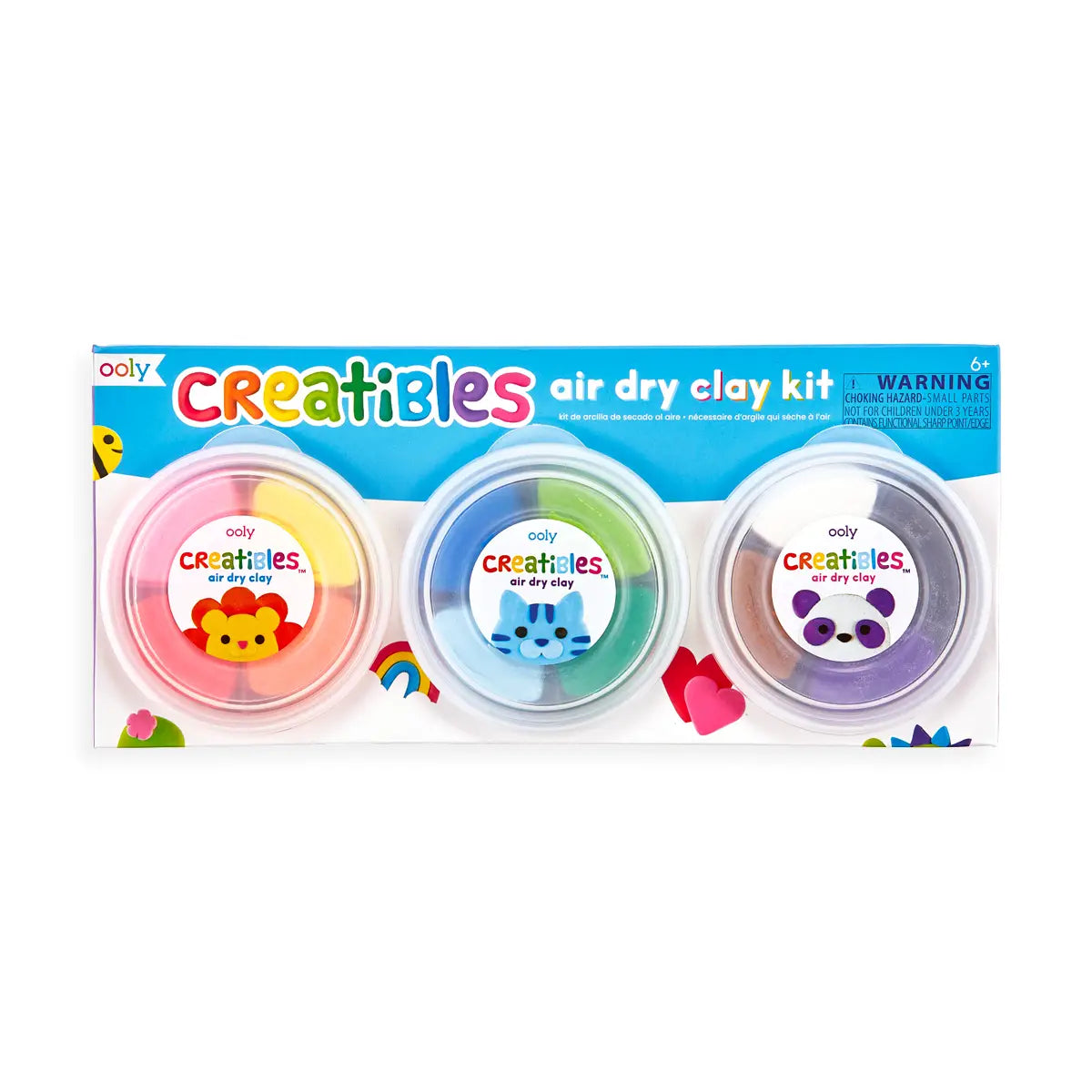 Ooly Creatibles Air Dry Clay Kit
