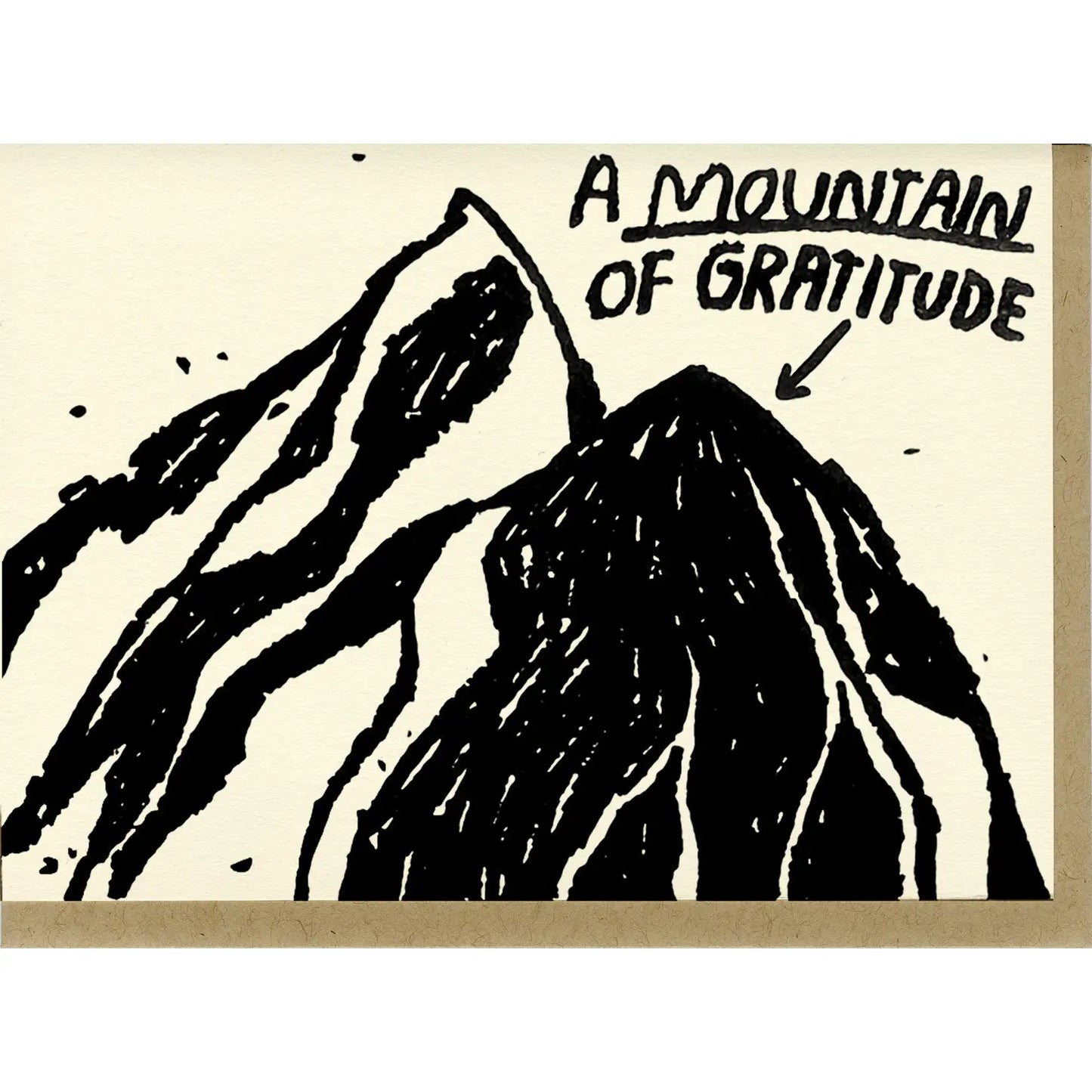 People I've Loved "Mountain of Gratitude" Card