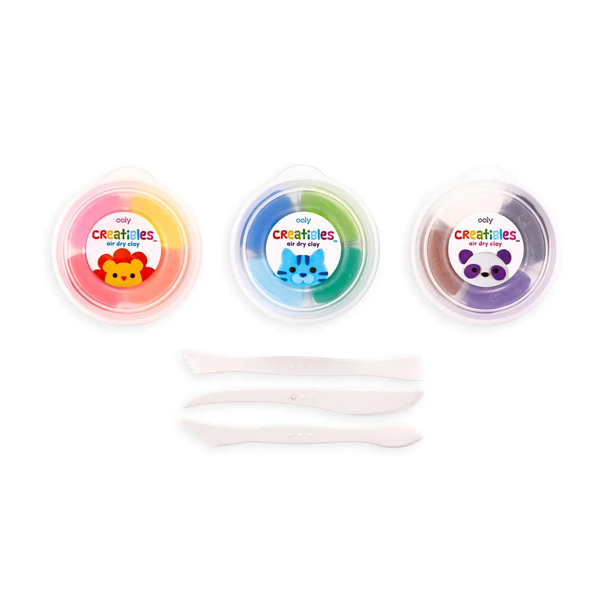 Ooly Creatibles Air Dry Clay Kit