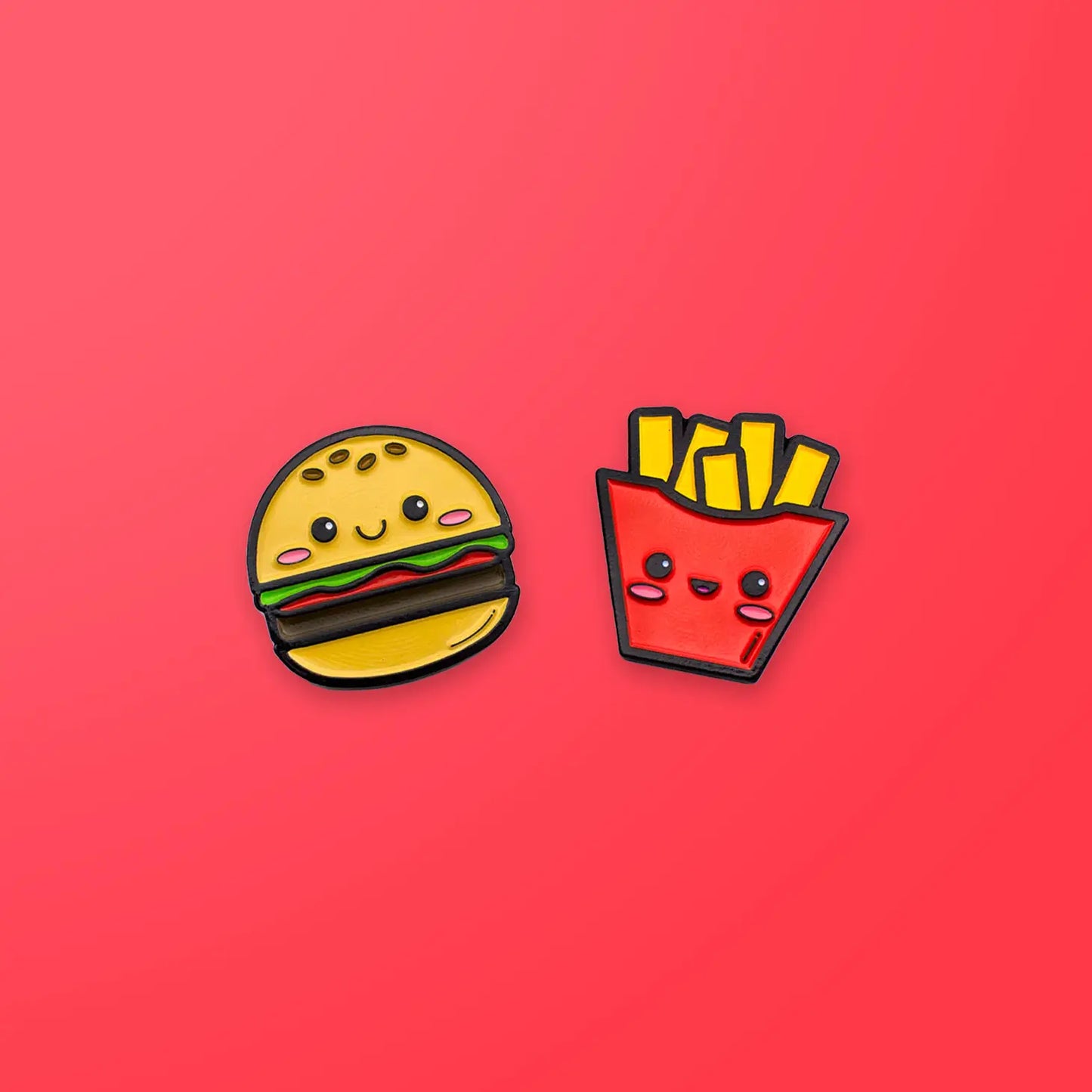 Pin Pin Pals-BurgerFries Pin Set