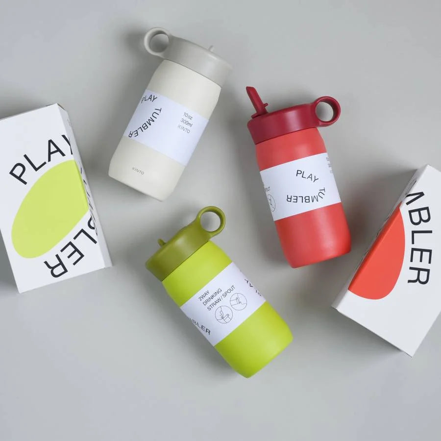 Kinto Play Tumbler lime green