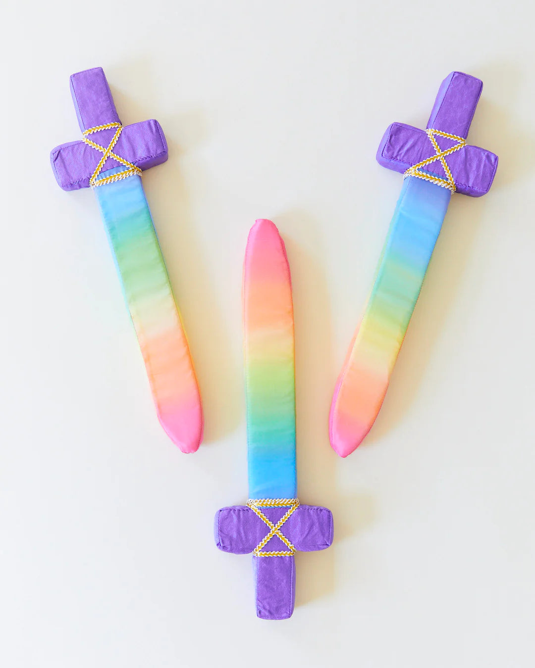 Sarah's Silks-Soft Sword Rainbow