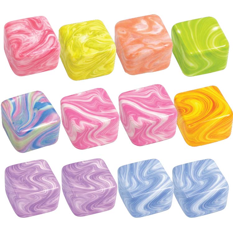 Fun Doh Swirl Squishy Cubes - assorted colors