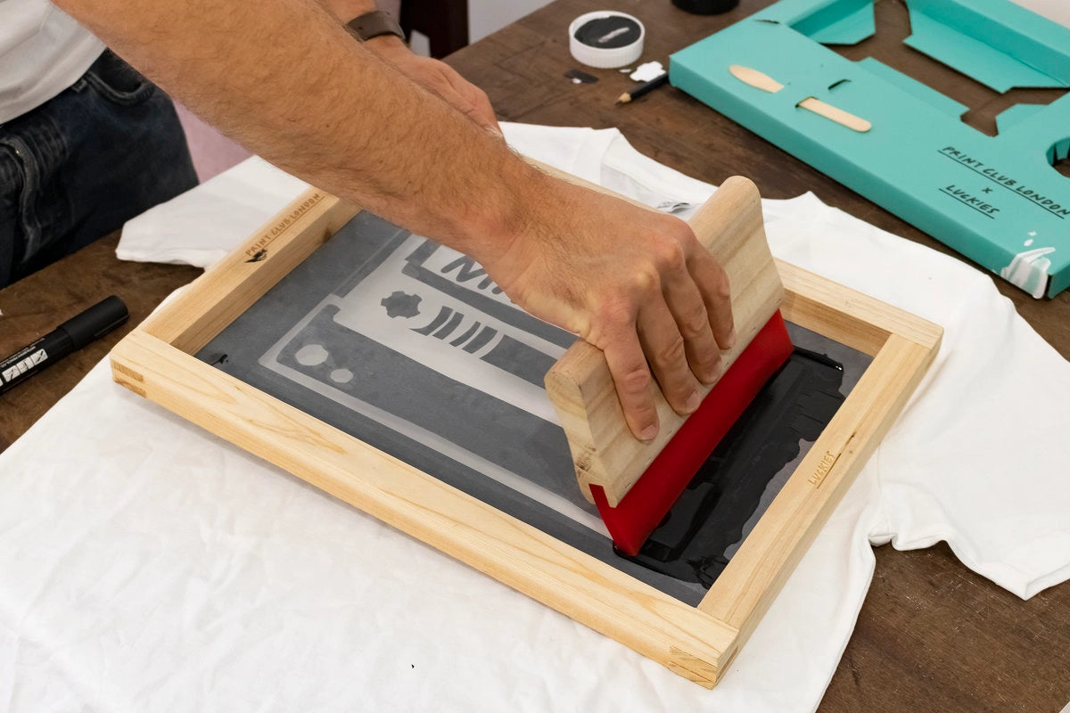 Print Club X Luckies - Screen Printing Kit