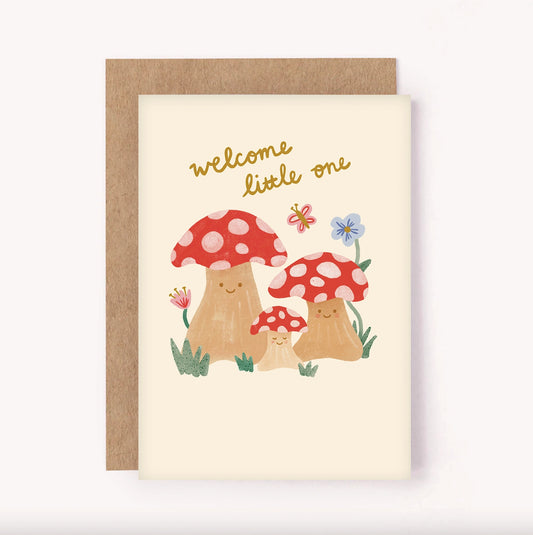 Welcome Little One New Baby Card