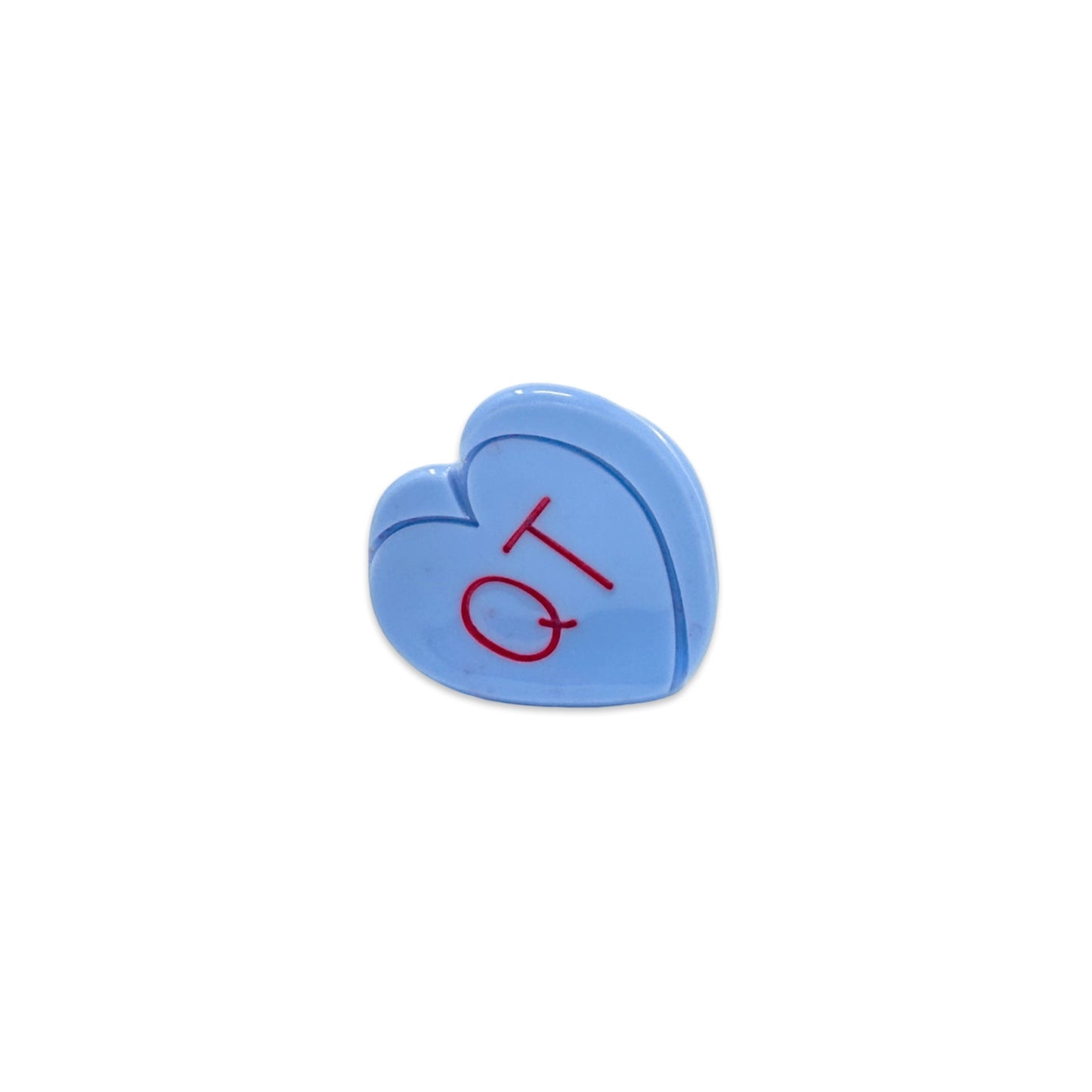 Micro Candy Hearts Hair Claw Clip Set