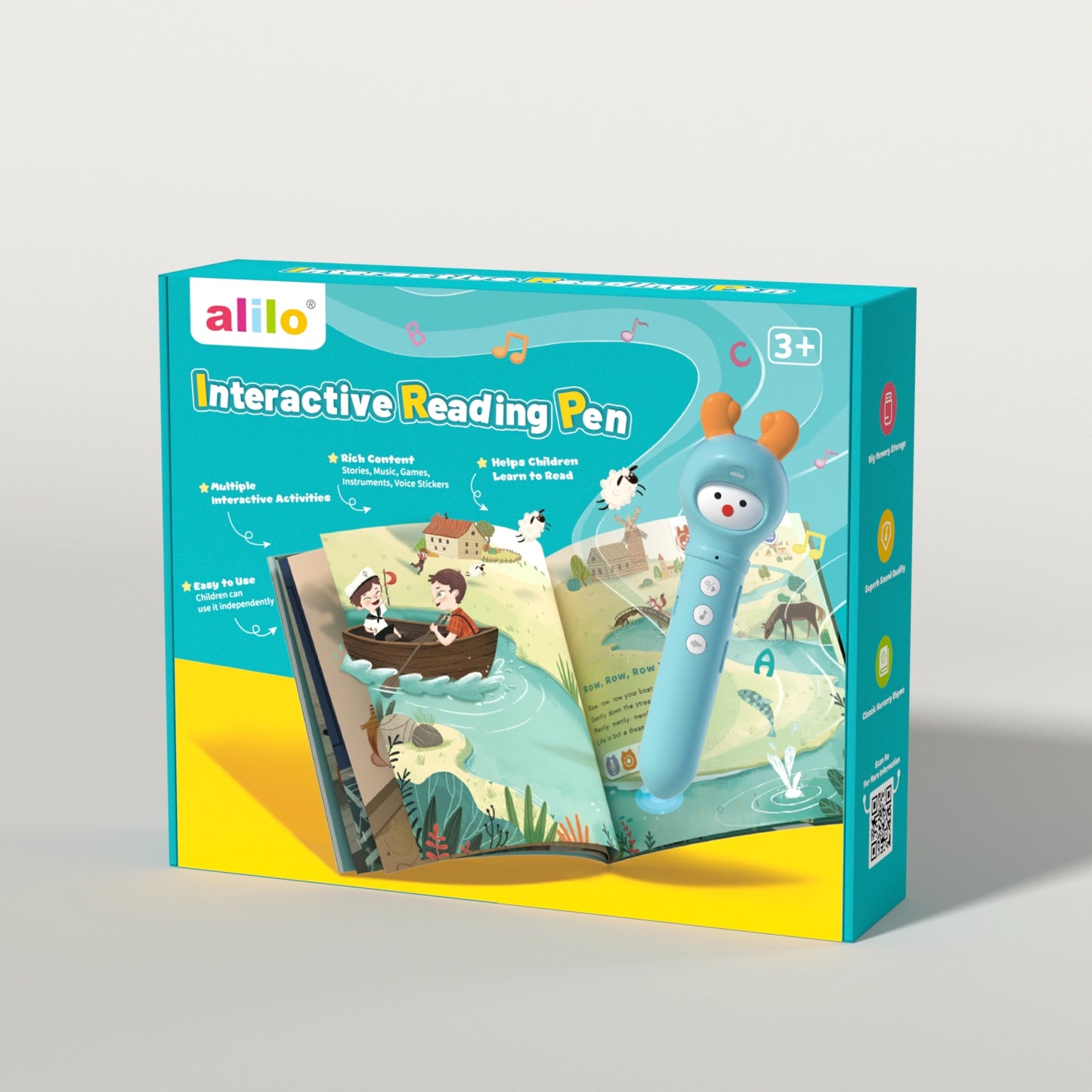 Touch & Talk Pen for Early Learning Fun w/ Music & Books