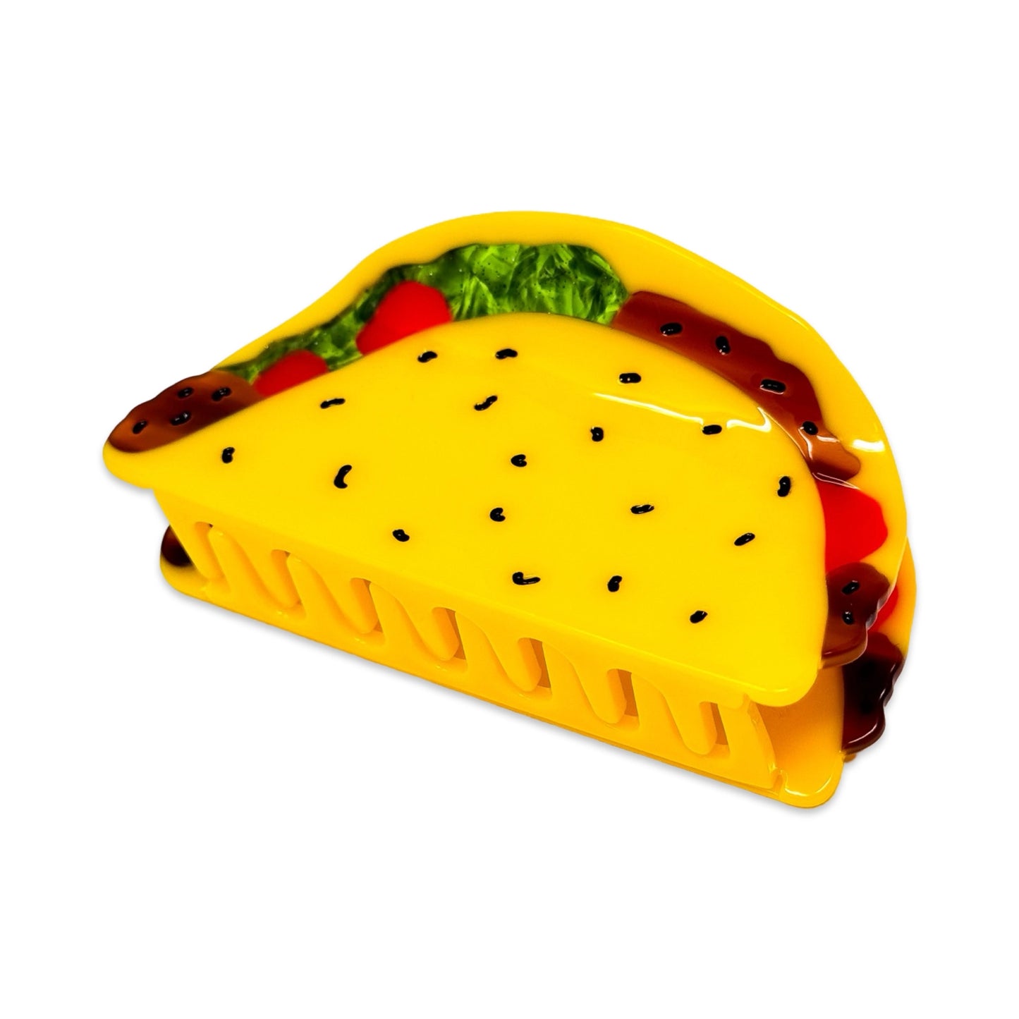 Large Taco Hair Claw by Jenny Lemons