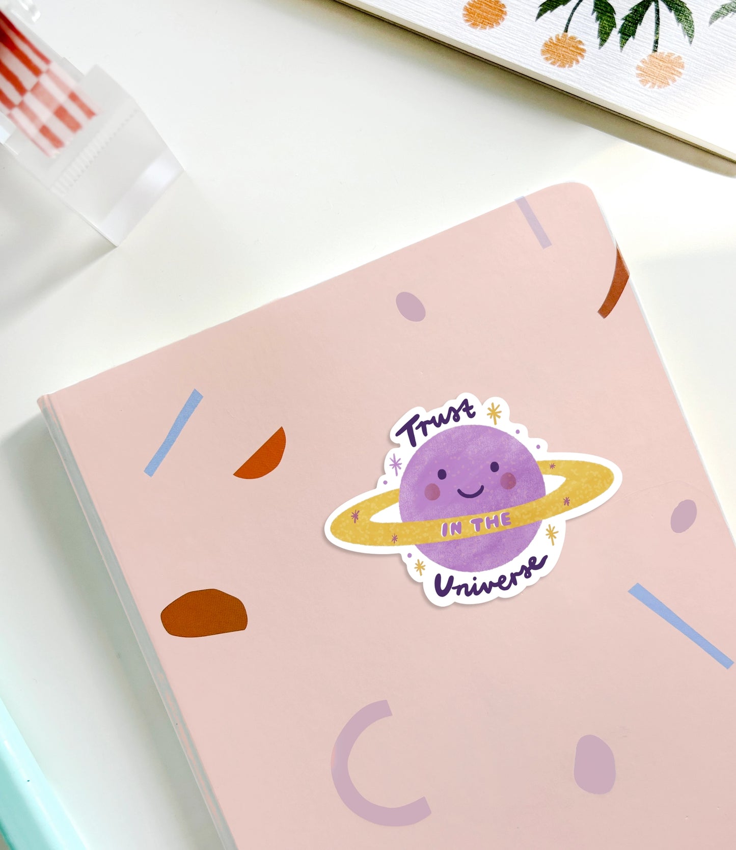Trust in the Universe Sticker - Cute Waterproof Matte Vinyl