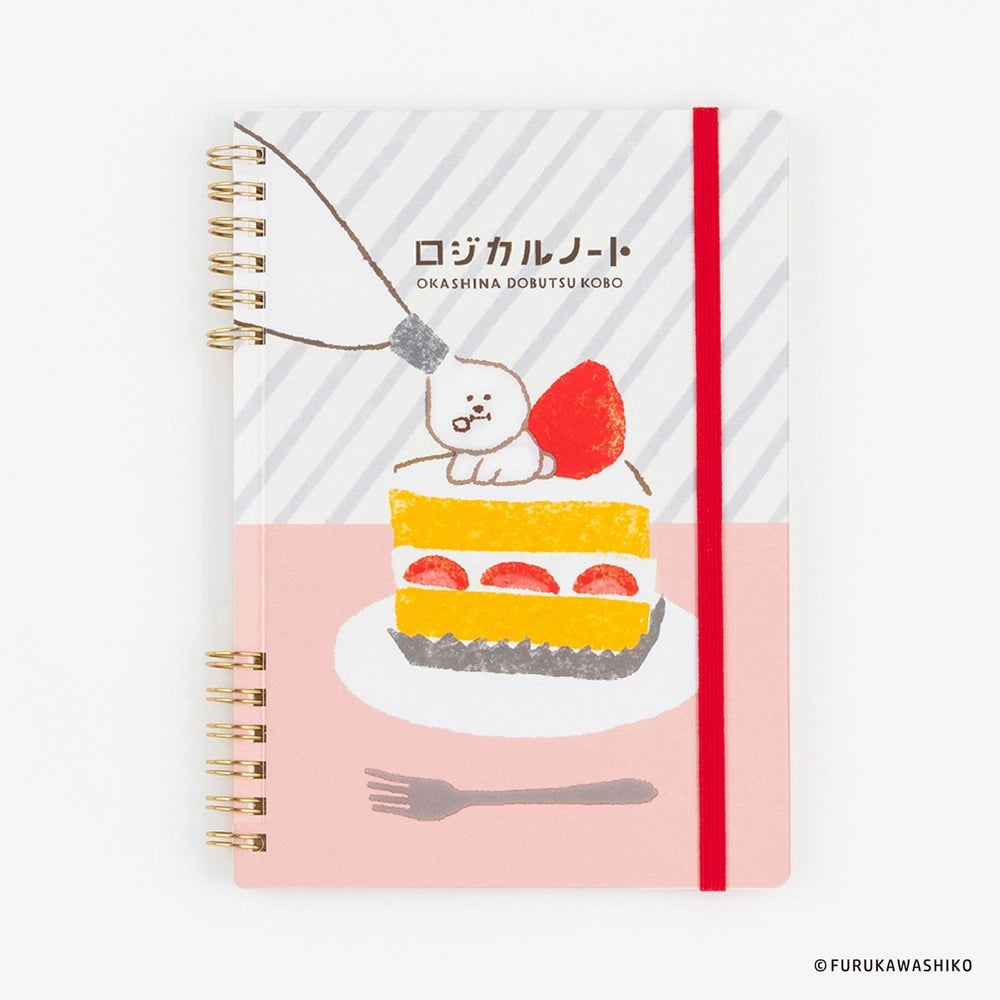 Nakabayashi Logical Spiral Notebook- Strawberry Cake