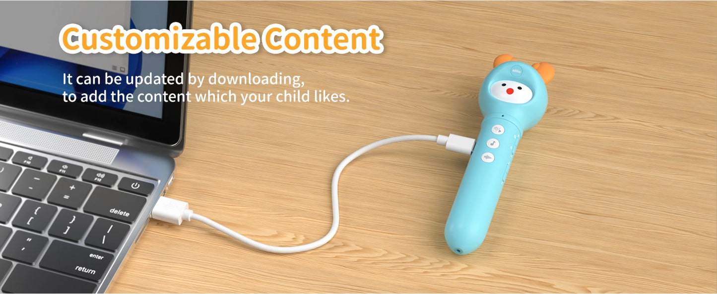 Touch & Talk Pen for Early Learning Fun w/ Music & Books