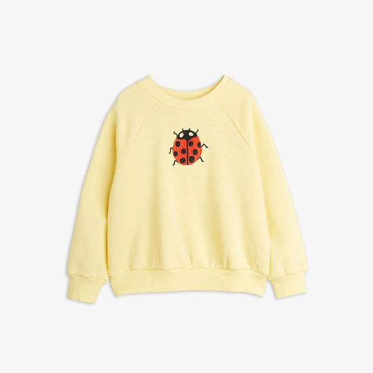 Ladybug Embroidered Sweatshirt