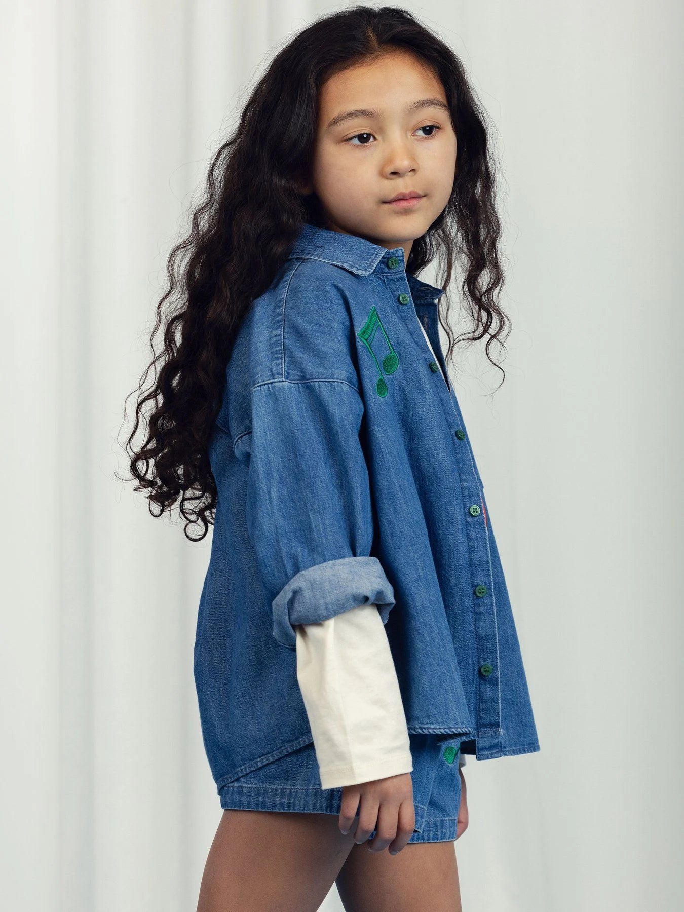 Note Lightweight Denim Shirt
