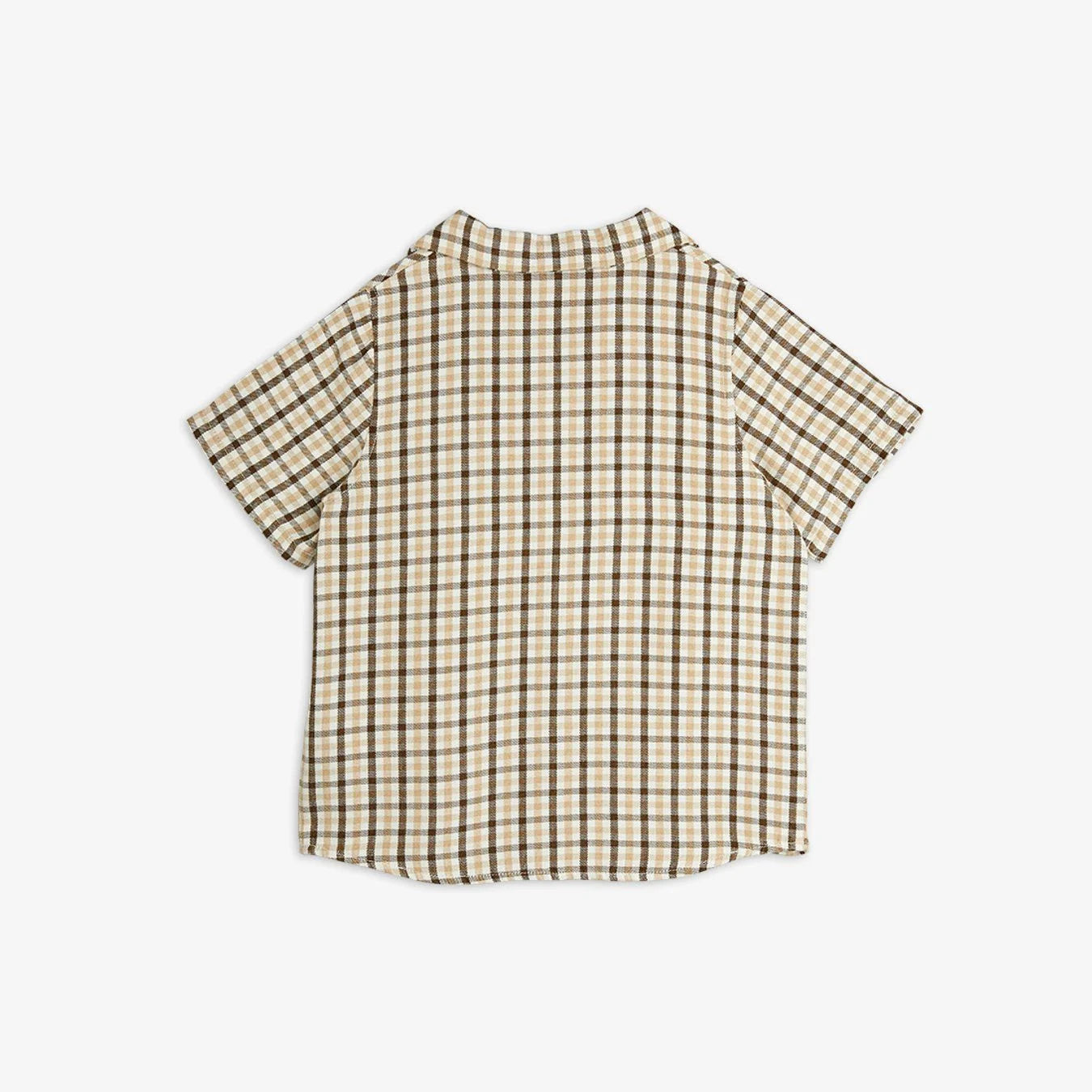 Gingham Woven Shirt by Mini Rodini