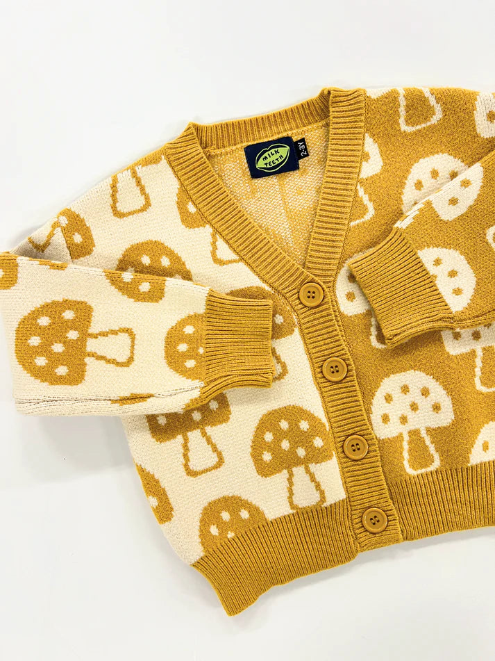 Shroom Cardigan by Milk Teeth