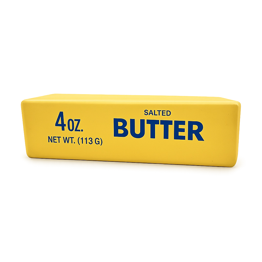 Fun Doh 6" Butter Stick Slow-Rise Squishy Toy