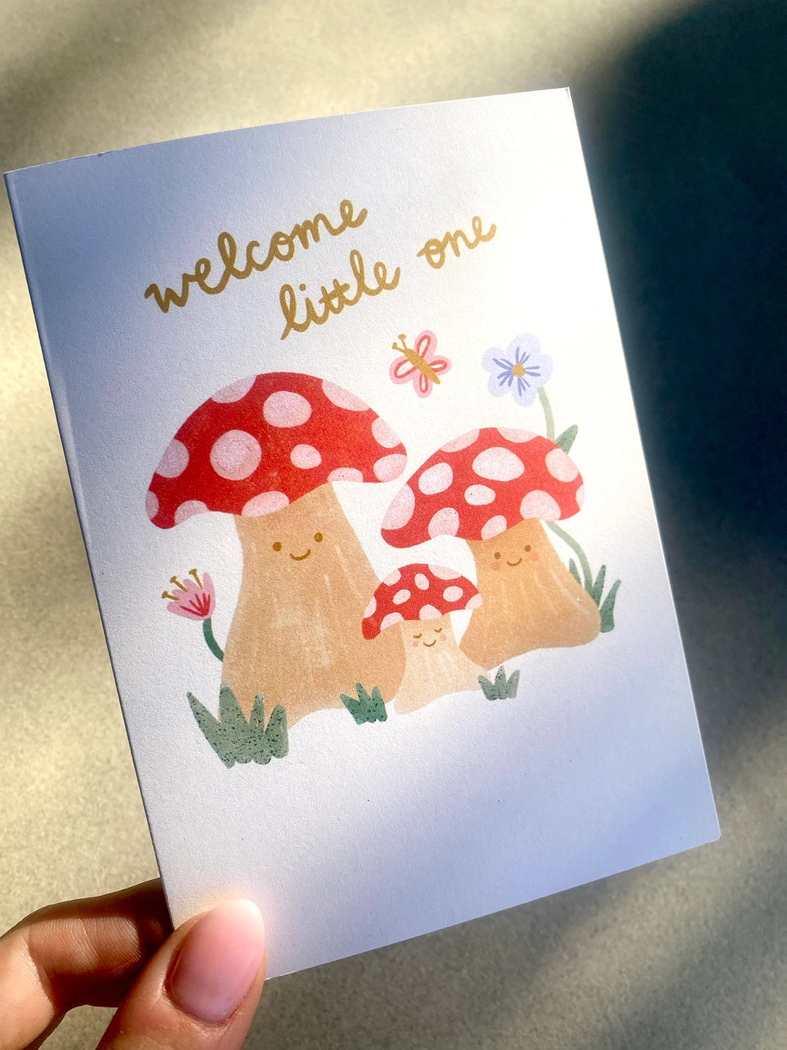 Welcome Little One New Baby Card