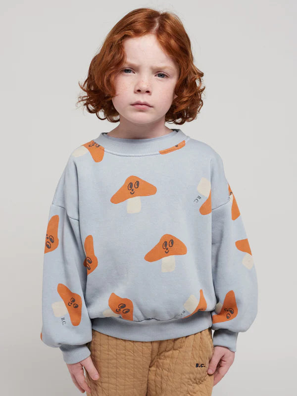 Mr. Mushroom All Over Sweatshirt by Bobo Choses