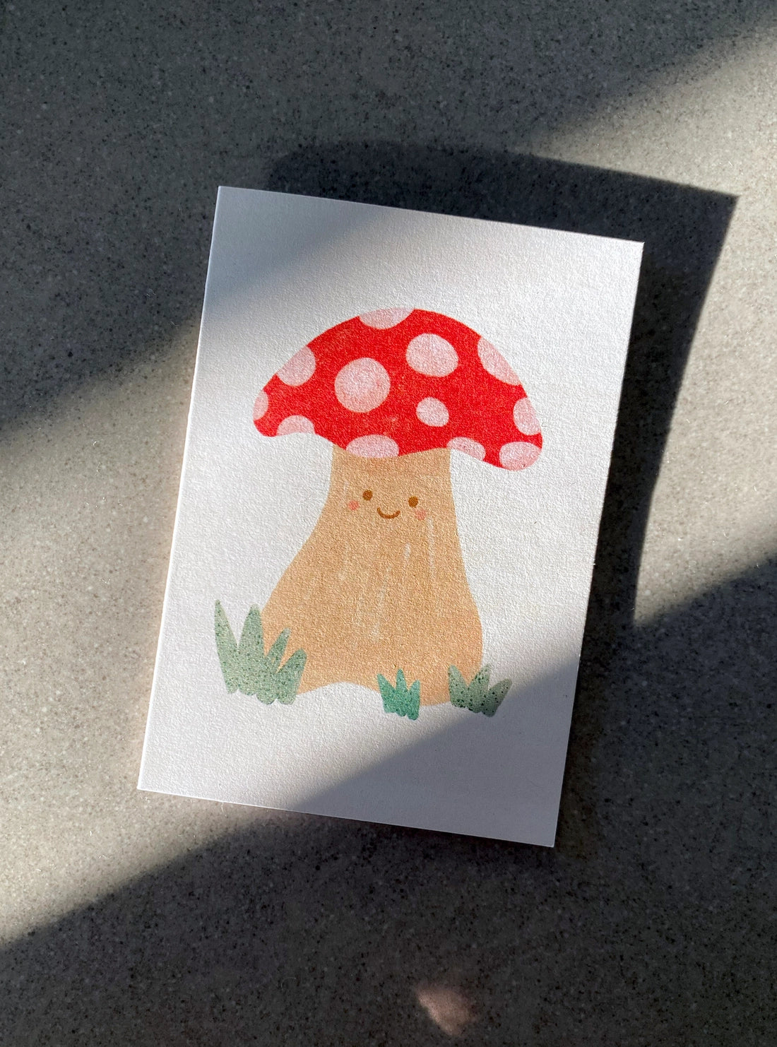 Mini Mushroom Card