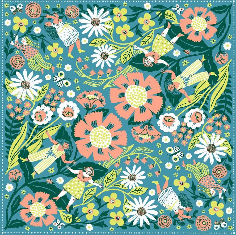 Kids and Me Bandana by Phoebe Wahl