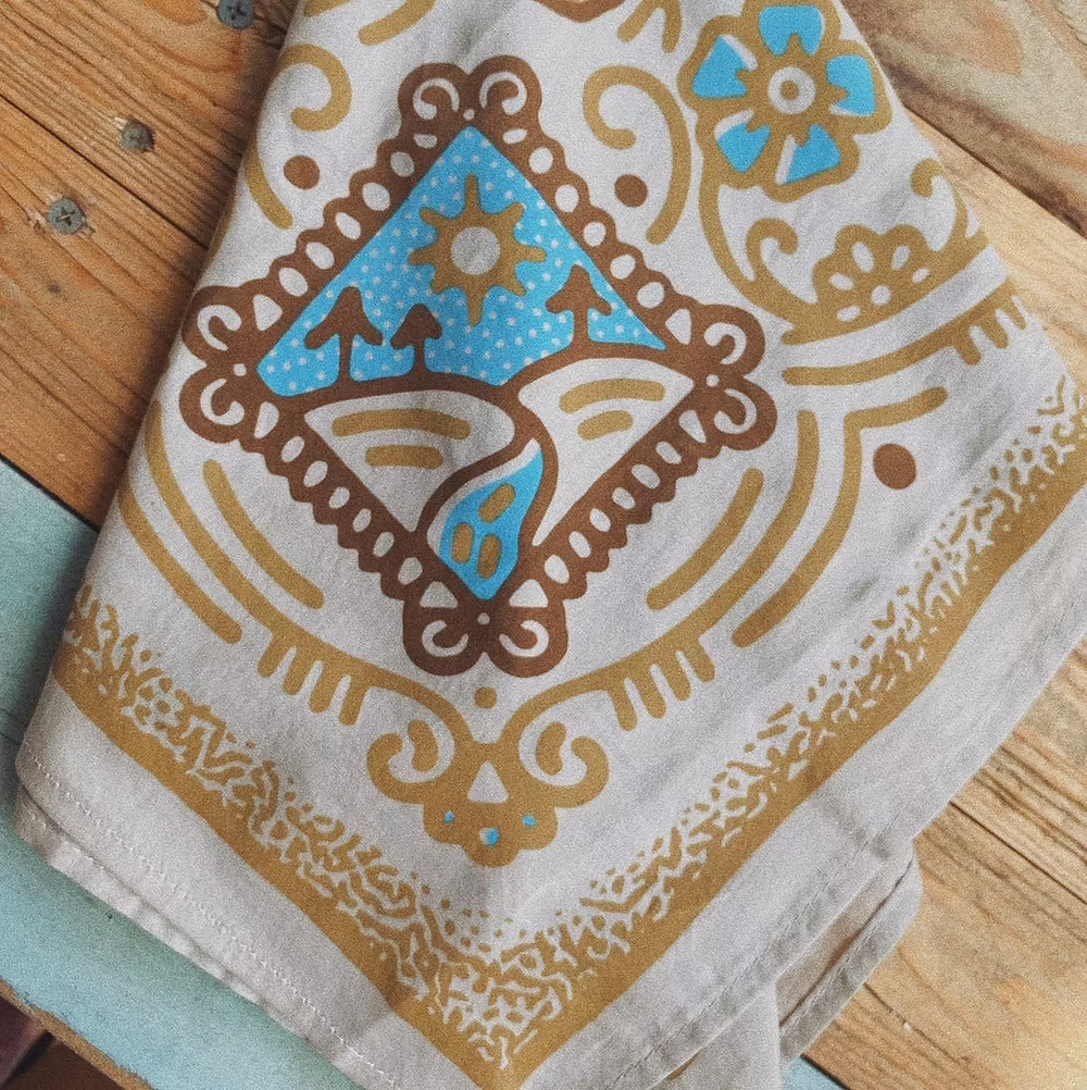 June 2023 Bandana by Zaine Vaun - Adult Size