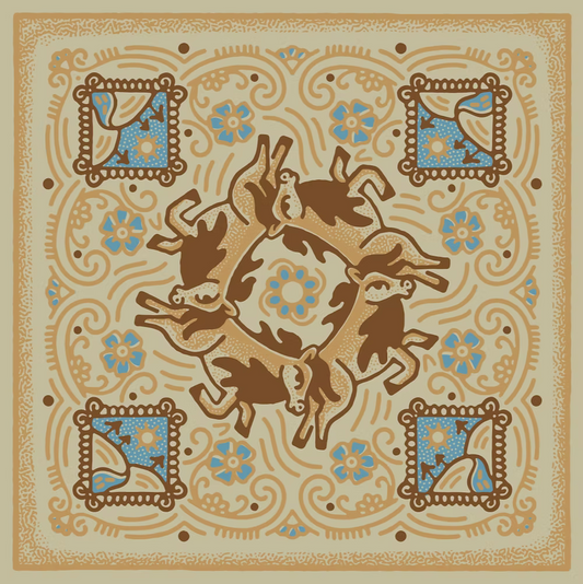 June 2023 Bandana by Zaine Vaun - Adult Size