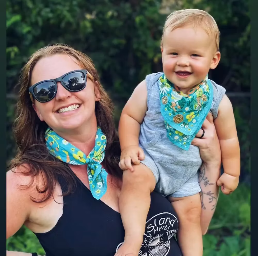 Kids and Me Bandana by Phoebe Wahl