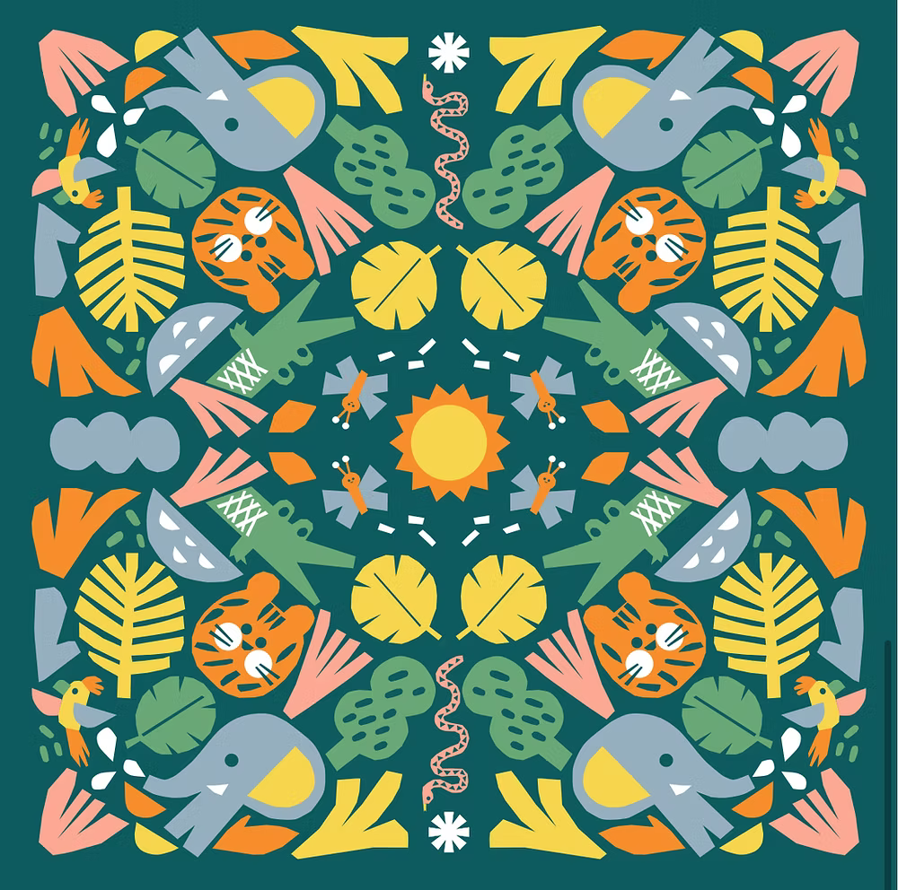 Kids bandana by Ekaterina Trukhan