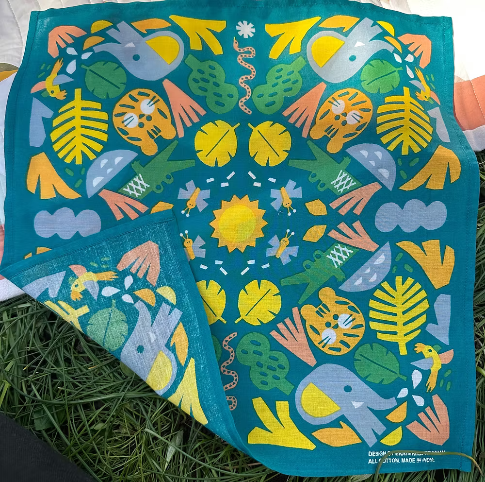 Kids bandana by Ekaterina Trukhan