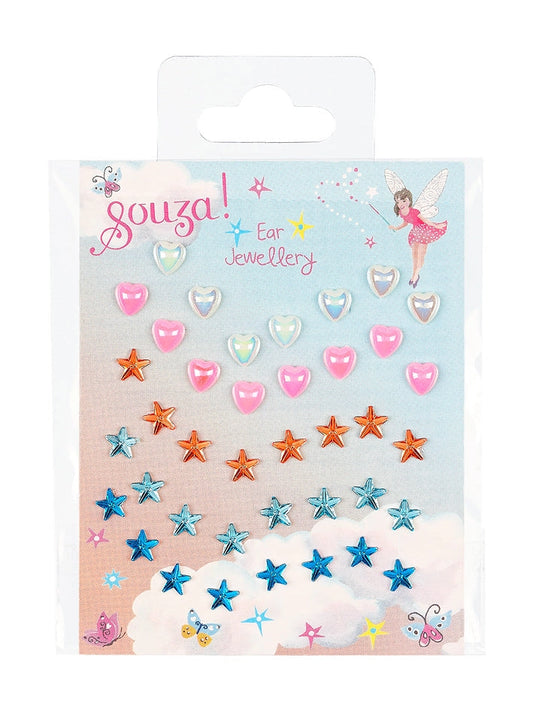 Ear Stickers - Hearts & Stars