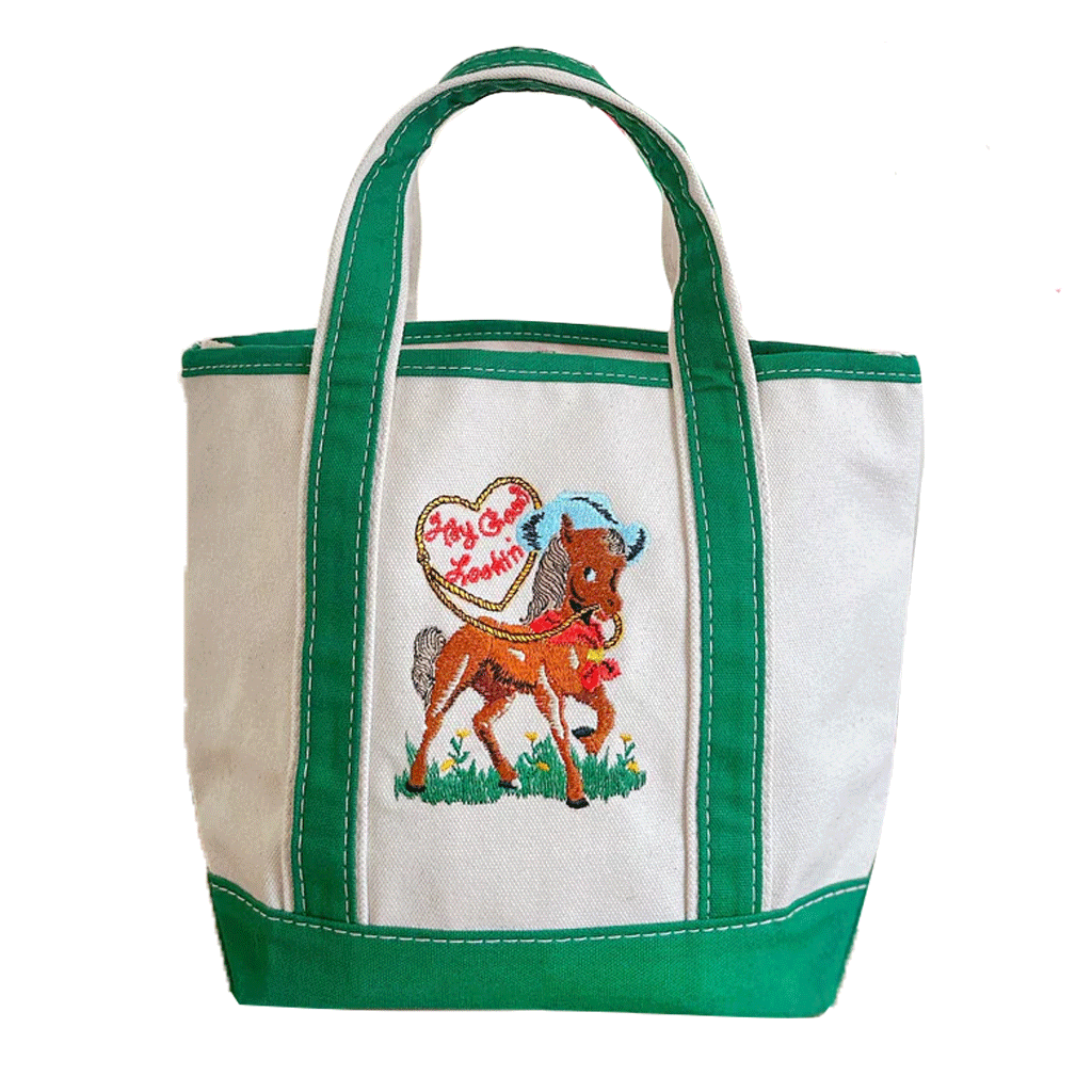 Hey Good Lookin Mini Canvas Tote Bag