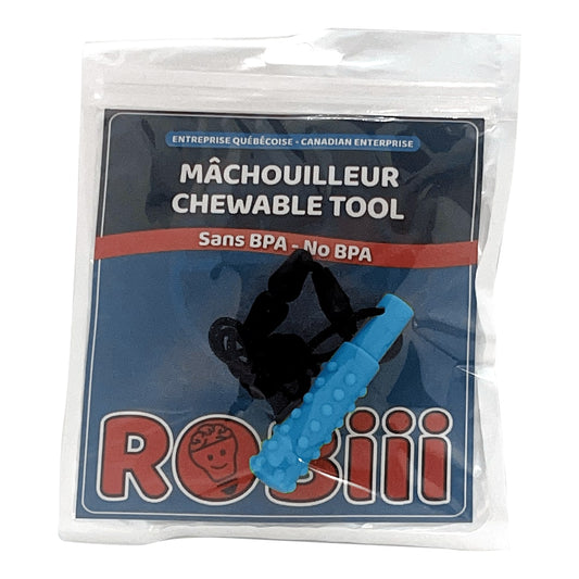 Chewable Cylinder Necklace by Robii - 4 colors available