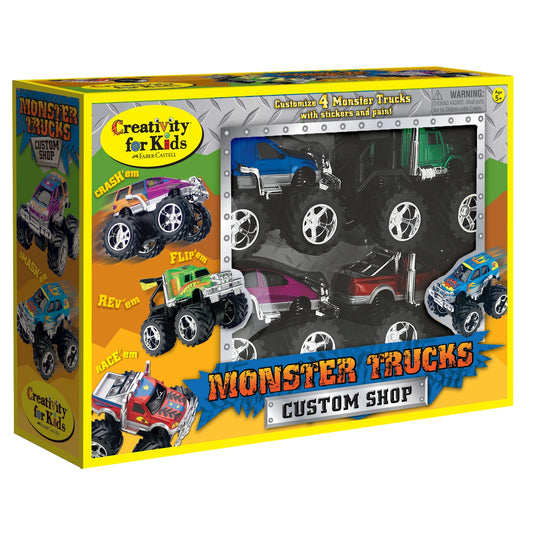 Monster Trucks Custom Craft Kit