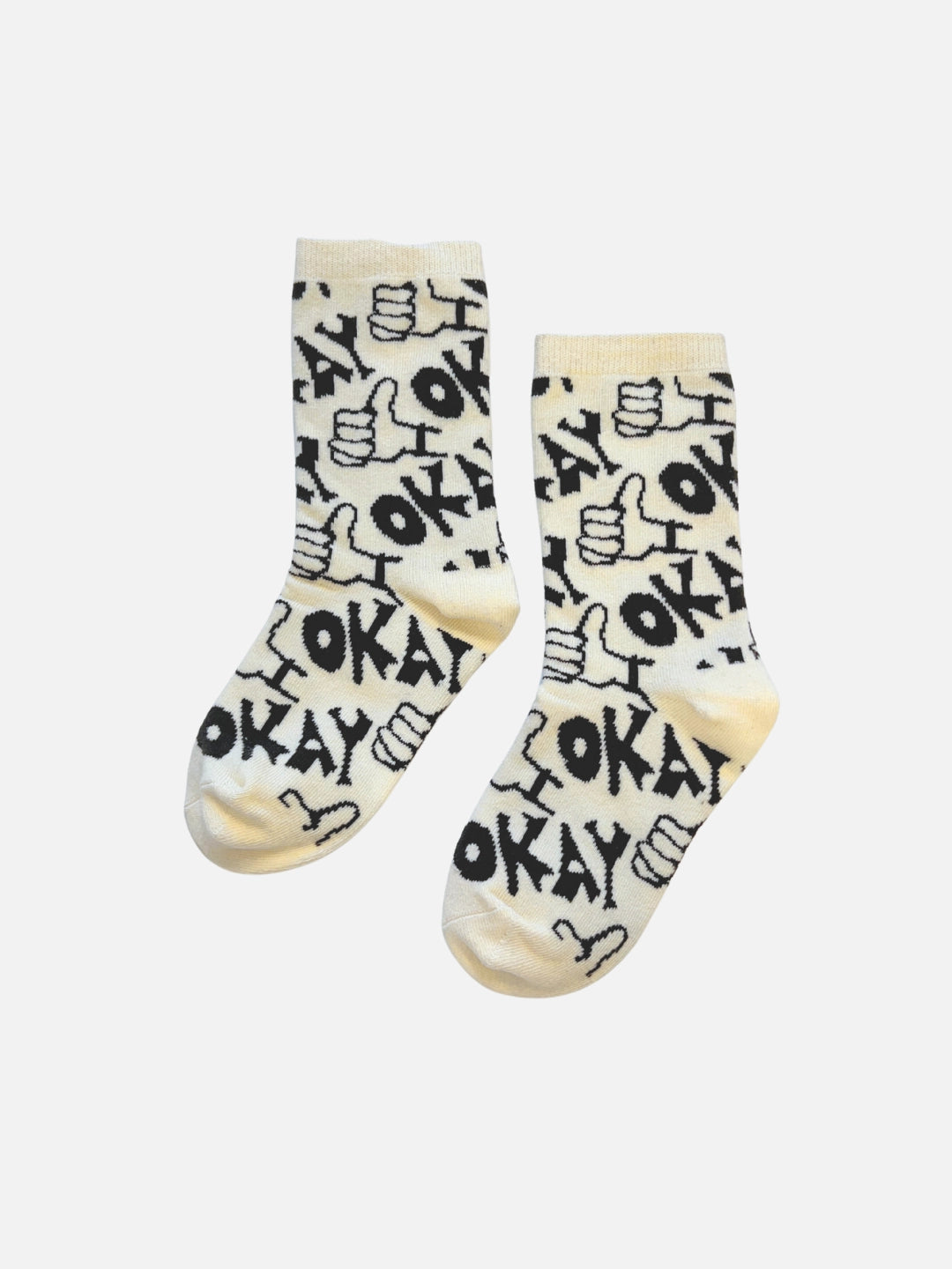 Okay Socks in Ivory