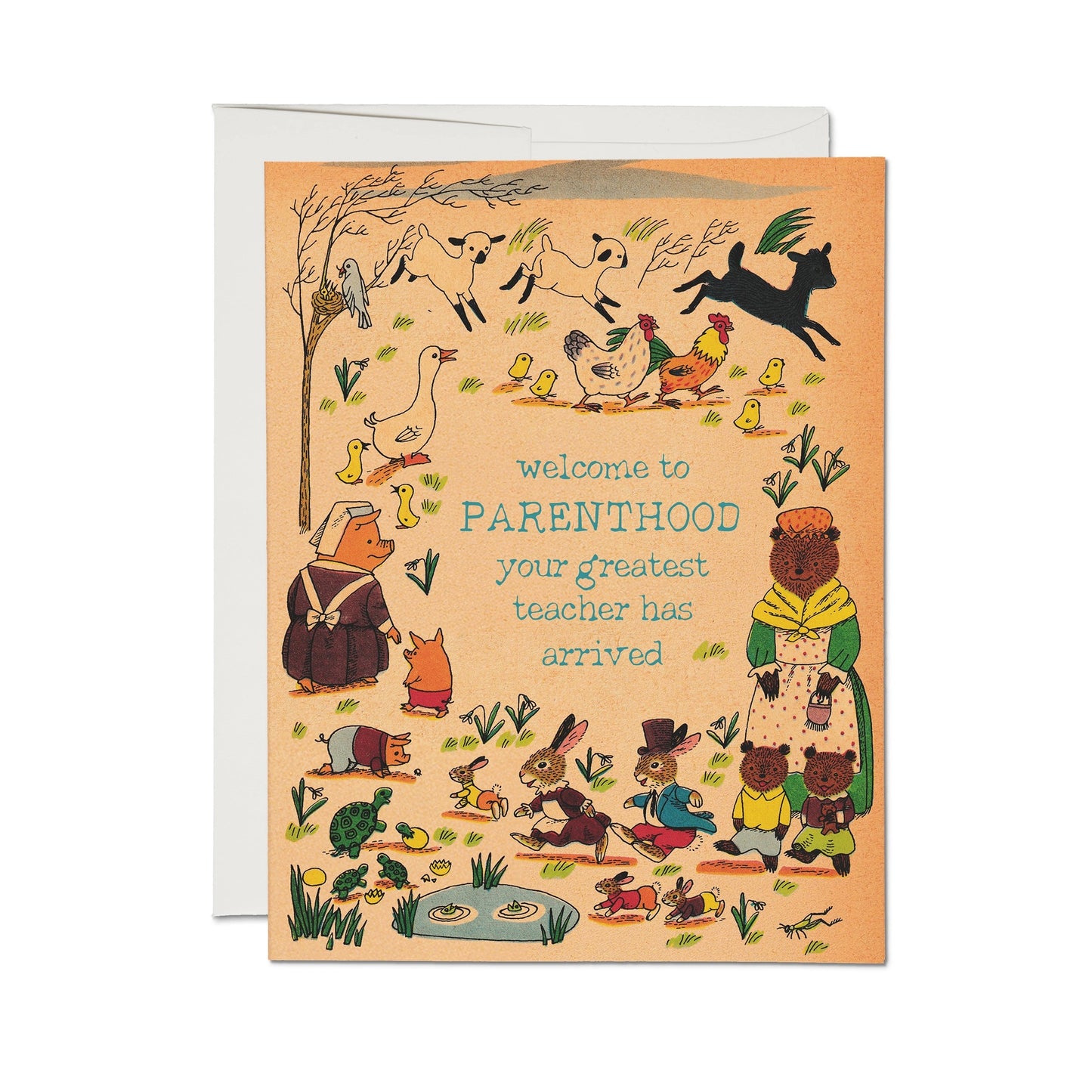 Richard Scarry Parenthood Card