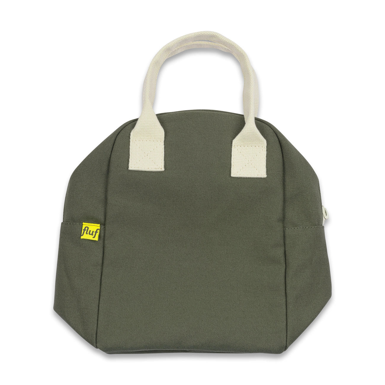 Zipper Lunch Bag "Dark Olive" by Fluf